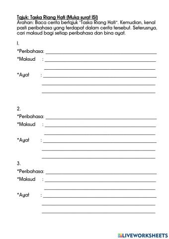 BM SJK Tahun 4 Tema 8 : Unit 23: Tajuk: Taska Riang Hati