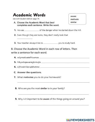 New Cornerstone 5 -workbook page 42