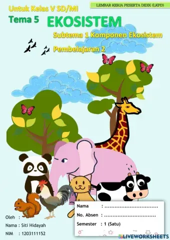 LKPD-Siti Hidayah-Pembelajaran Kreatif