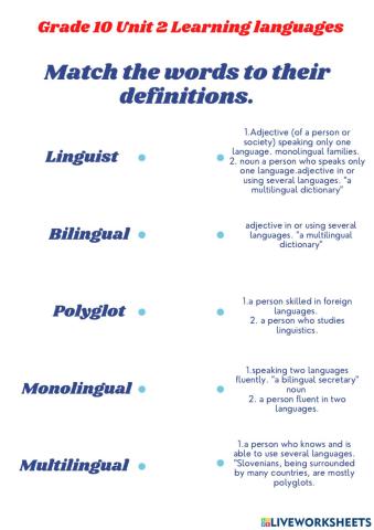 Language type