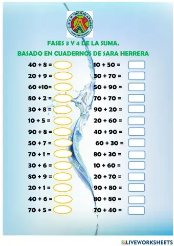 Fases 3 y 4 de la suma