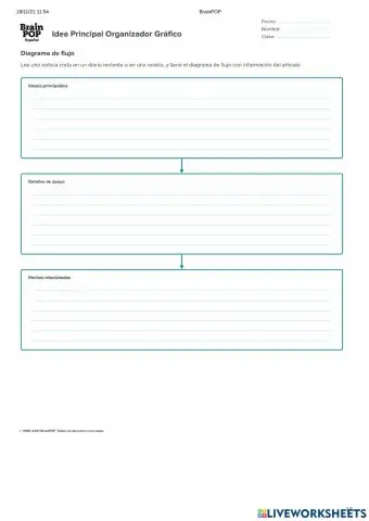 Organizador gráfico.