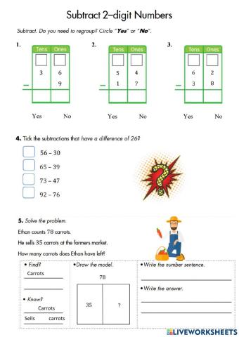 G2 w3 subtraction