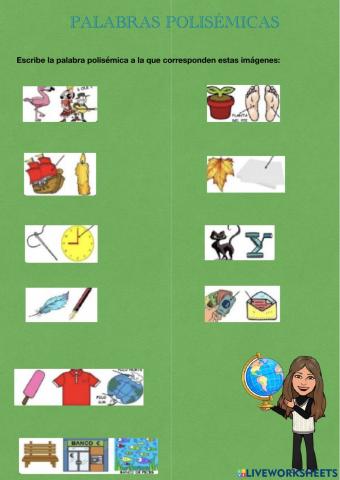 Palabras polisémicas