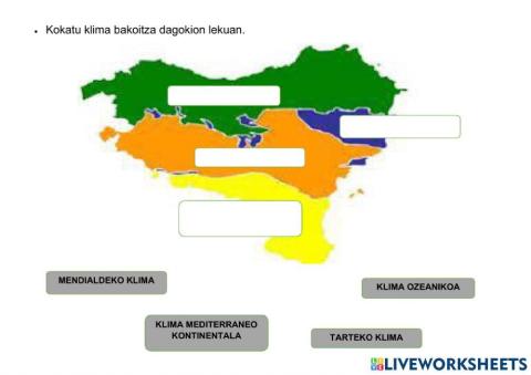 Euskal Herriko klimak