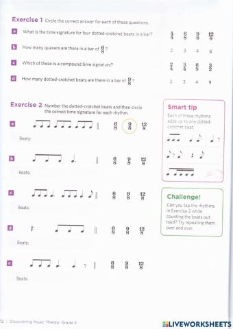 Grade 3 - Rhythm, scales