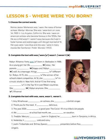 Where were you born?