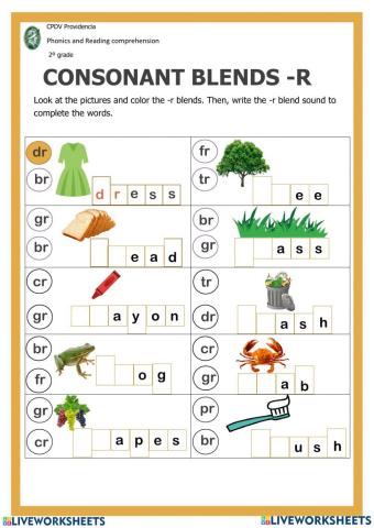 Consonant blends