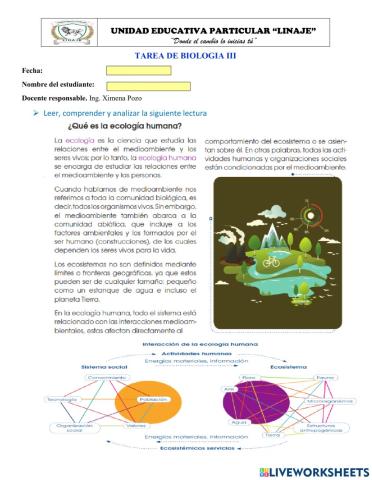 Ecología Humana