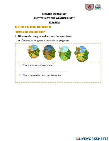 What-s the weather like?