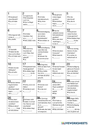 Indefinitpronomen (2)