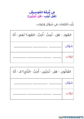 في غرفة الموسيقى