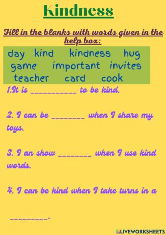 Kindness