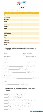 3° Fourth Term Evaluation