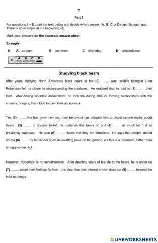 CAE sample 2015 part1