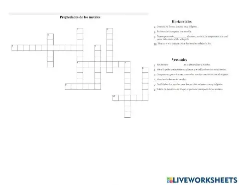 PROPIEDADES DE LOS METALES