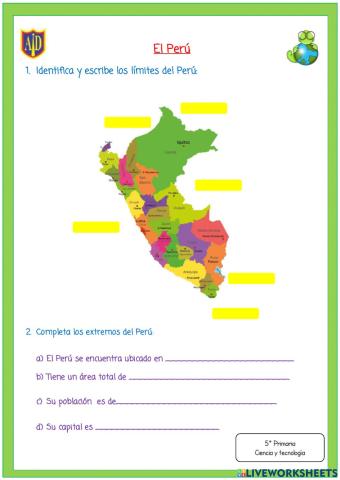El Perú, Geografía