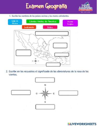 Examen Geografia