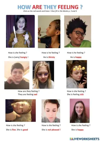 How are they feeling