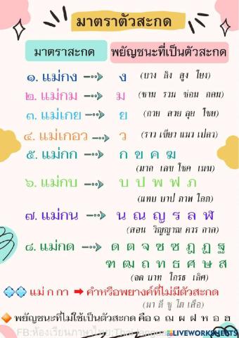 มาตราตัวสะกด