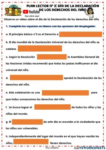 Declaración de los derechos del niño