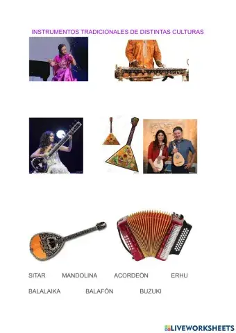 Instrumentos tradicionales