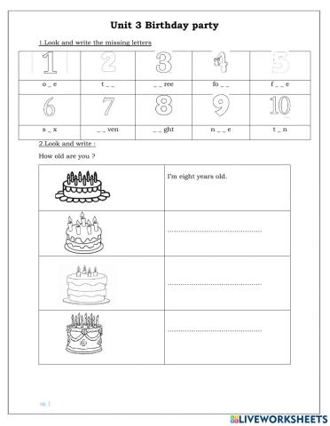 EU-u3 birthday party