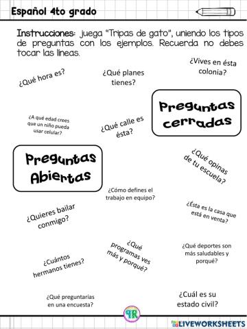 Tipos de preguntas