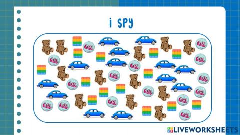 I spy toys