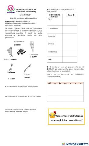 Numérico-operatorio