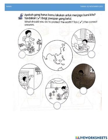 Rajin Menjaga Alam Sekitar