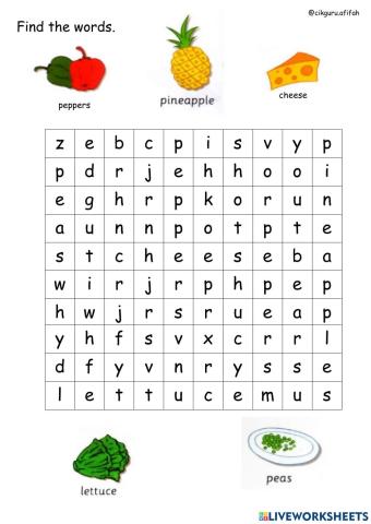 CEFR Year 3 : Food, please!