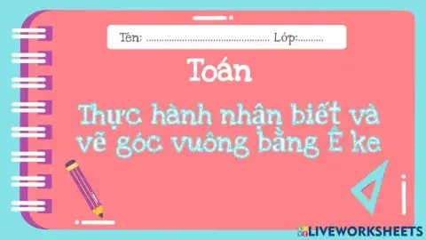 Góc vuông-góc không vuông