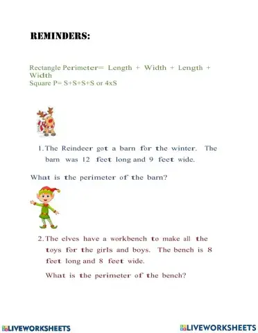 Word Problem Perimeter