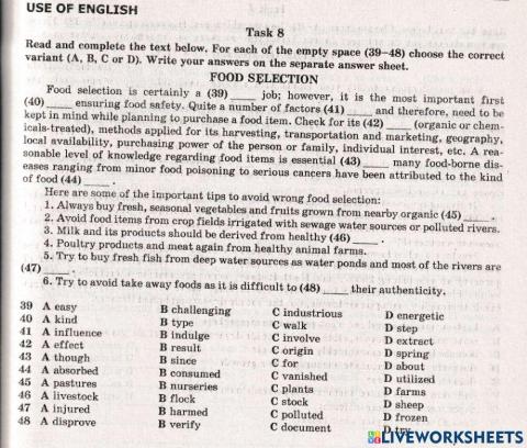 ZNO Use of English 1