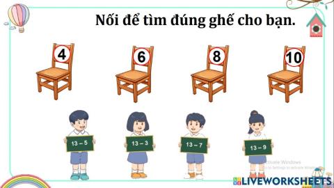 BTT2 Tuần 8 - Bảng trừ