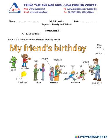 Idictionary 1-Unit 4-Lesson 7