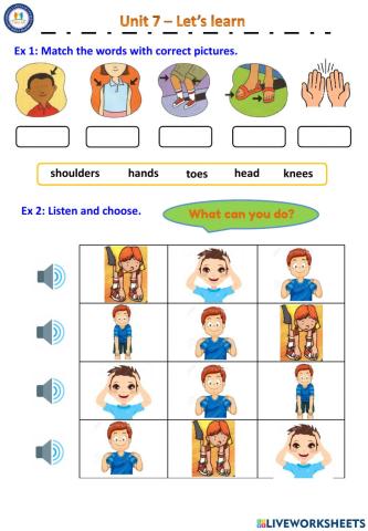 Unit 7 - Let's learn