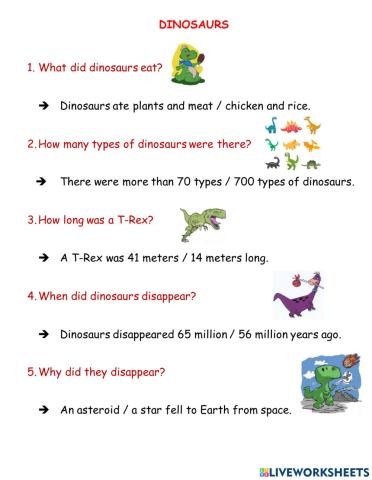Dinosaurs