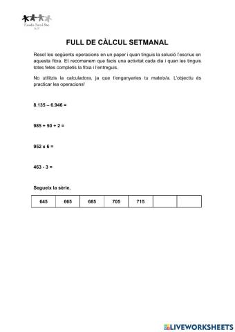 Full de càlcul 3-PI