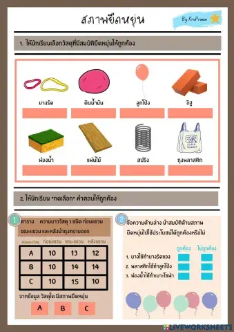 สภาพยืดหยุ่นของวัสดุ