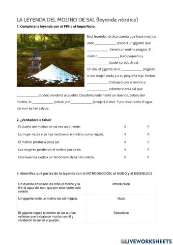 La leyenda del molino de sal