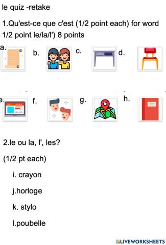 Les objets de la classe et les amis