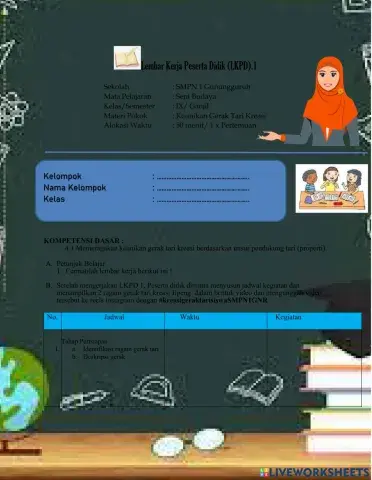 Memeragakan keunikan gerak tari kreasi