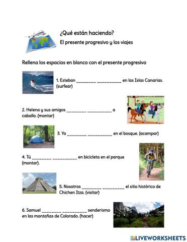 ¿Qué están haciendo?