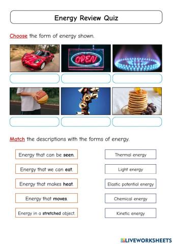Energy Quiz