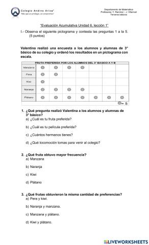 Unidad 6, lección 1 - Terceros