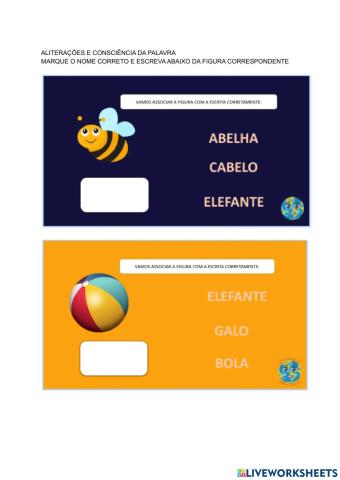 Consciência da palavra