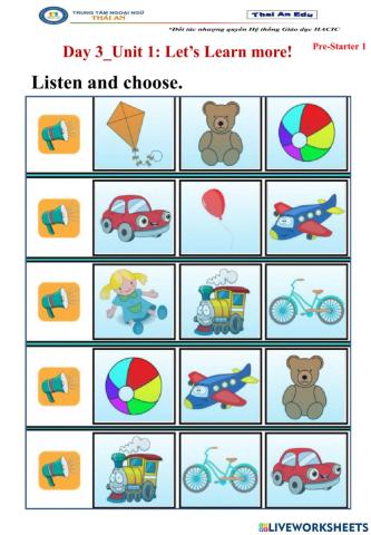 Pre-S1+-Day 3-Unit 1:Toys-Let's learn more