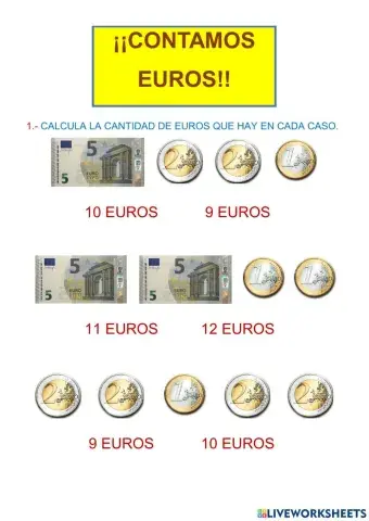Contamos euros